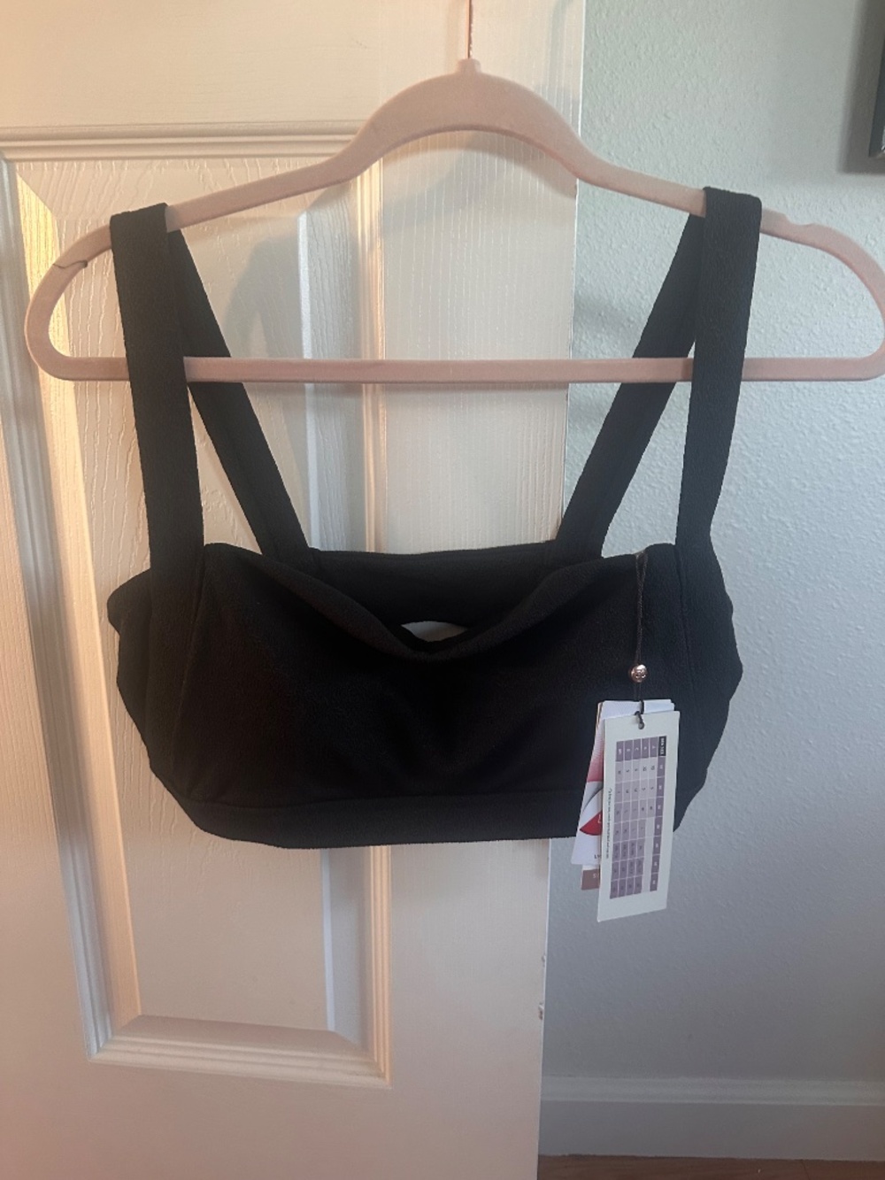 NWT Calla Black Bikini Top Size Large - Picture 2 of 6